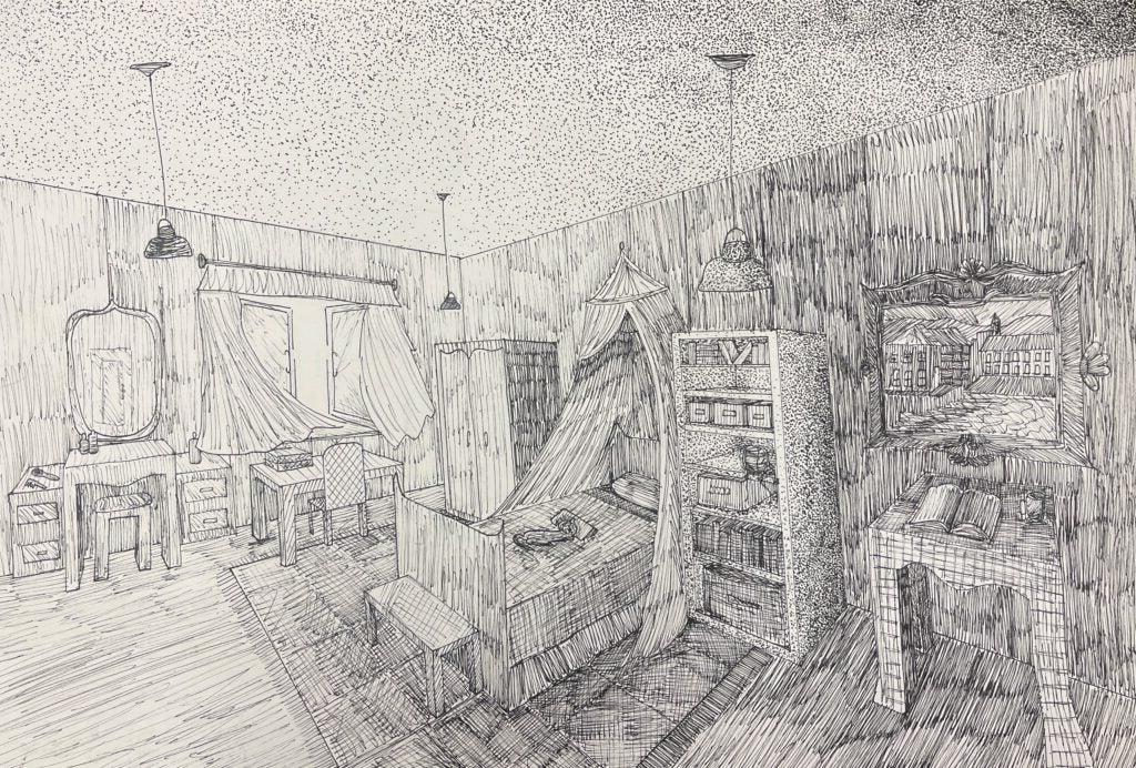 Meredith Garland, 10th Grade, "The Bedroom"