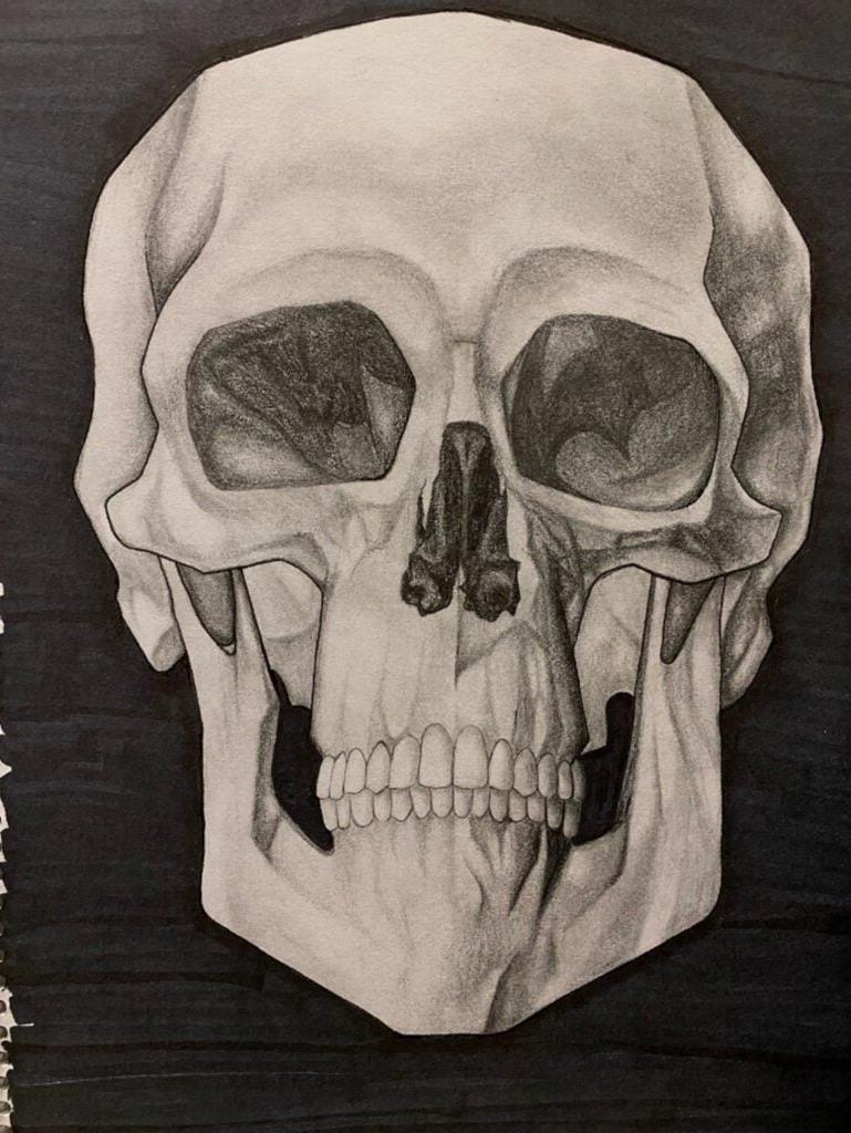 Georgia Black Skull, 11th Grade, "Untitled"